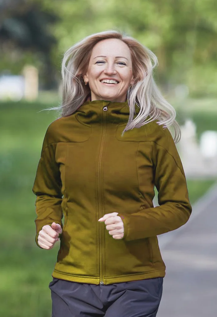 woman running